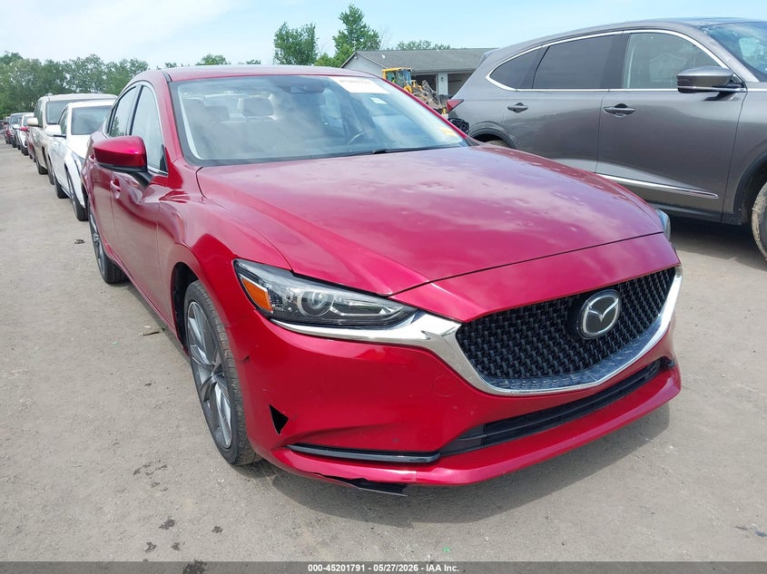 2020 Mazda 6 VIN JM1GL1VMXL1511818 IAAI salvage auction — HAIL, Salvage Title, sold $4,800 on 2026-07-14 (photo 1)