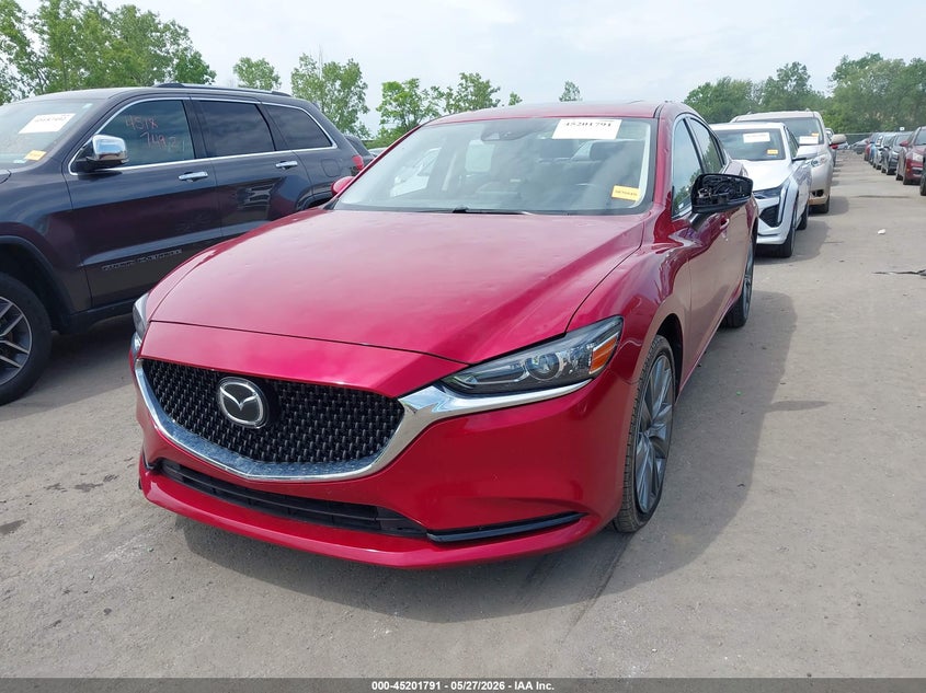 2020 Mazda 6 VIN JM1GL1VMXL1511818 IAAI salvage auction — HAIL, Salvage Title, sold $4,800 on 2026-07-14 (photo 2)