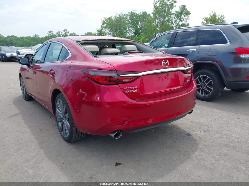 2020 Mazda 6 VIN JM1GL1VMXL1511818 IAAI salvage auction — HAIL, Salvage Title, sold $4,800 on 2026-07-14 (photo 3)