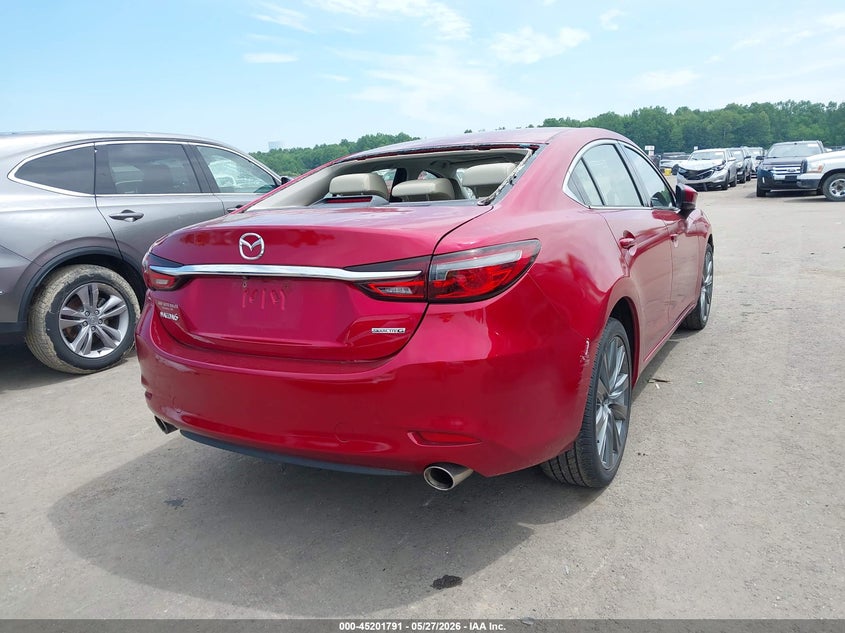 2020 Mazda 6 VIN JM1GL1VMXL1511818 IAAI salvage auction — HAIL, Salvage Title, sold $4,800 on 2026-07-14 (photo 4)