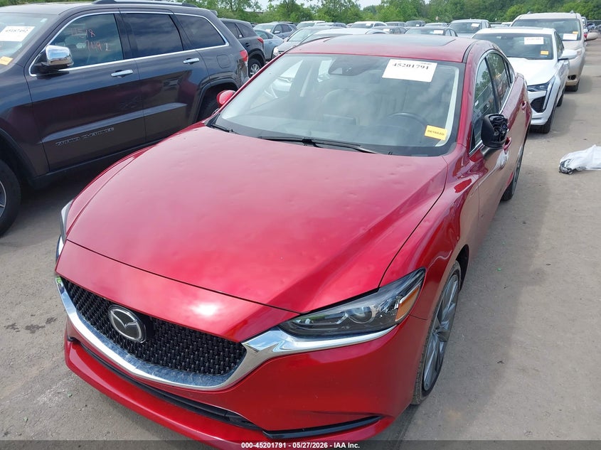 2020 Mazda 6 VIN JM1GL1VMXL1511818 IAAI salvage auction — HAIL, Salvage Title, sold $4,800 on 2026-07-14 (photo 6)