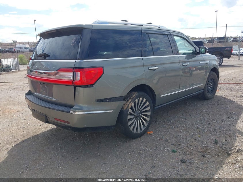 2019 Lincoln Navigator VIN 5LMJJ2LTXKEL04969 IAAI salvage auction — REAR END, Clear (Arizona), sold $6,900 on 2026-07-29 (photo 4)