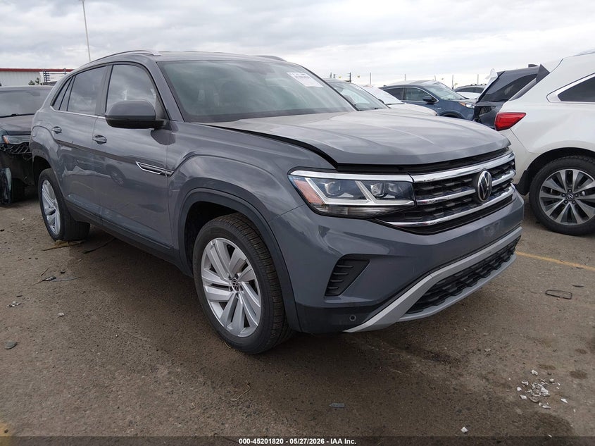2021 Volkswagen Atlas cross sport VIN 1V2WC2CA8MC206607 — IAAI salvage auction photo