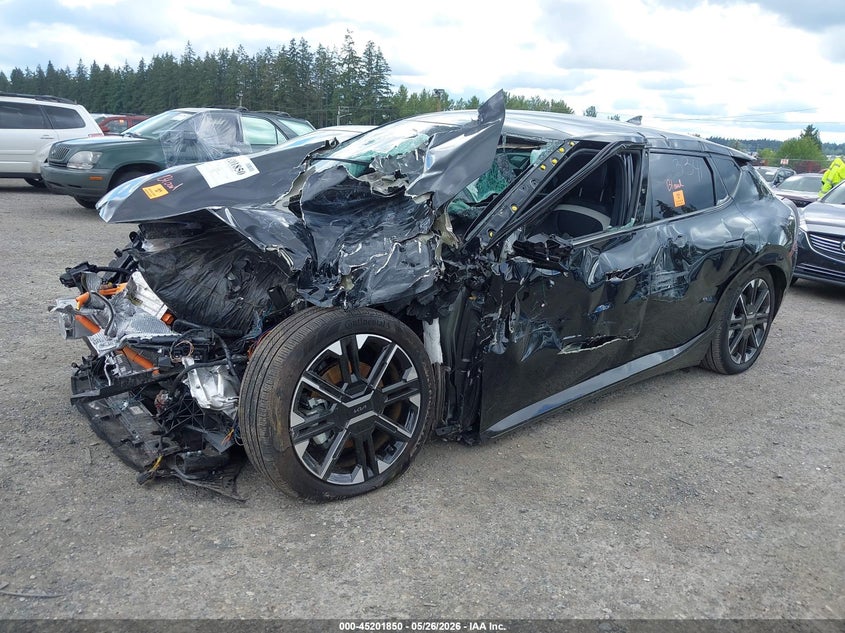 2025 Kia Ev6 VIN 5XYC4DJC8SG003341 IAAI salvage auction — BIOHAZARD/CHEMICAL, Salvage Title, sold $2,500 on 2026-07-22 (photo 2)