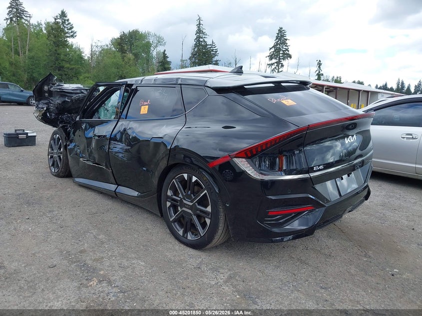 2025 Kia Ev6 VIN 5XYC4DJC8SG003341 IAAI salvage auction — BIOHAZARD/CHEMICAL, Salvage Title, sold $2,500 on 2026-07-22 (photo 3)