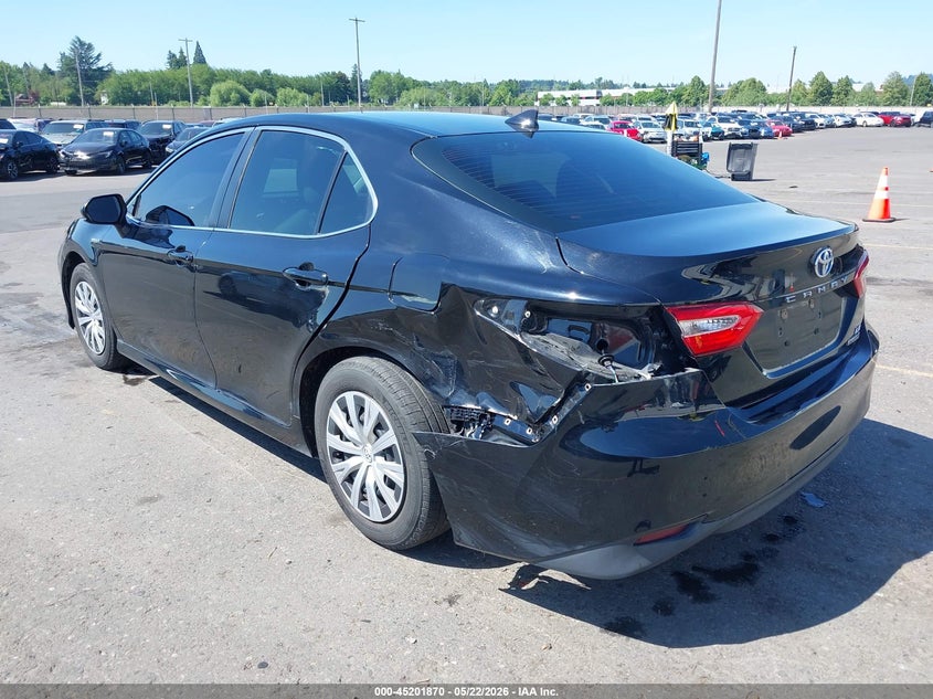 2020 Toyota Camry VIN 4T1C31AK5LU016682 IAAI salvage auction — REAR END, Salvage (Oregon), sold $5,300 on 2026-07-09 (photo 3)