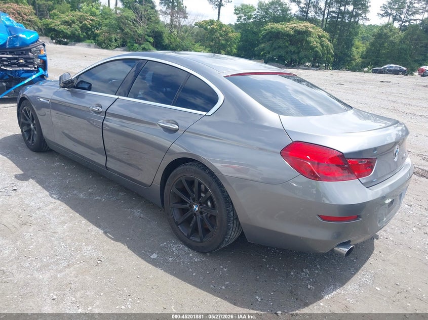 2017 BMW 6er VIN WBA6D0C32HG639937 IAAI salvage auction — FRONT END, Salvage Title, sold $7,450 on 2026-07-07 (photo 3)