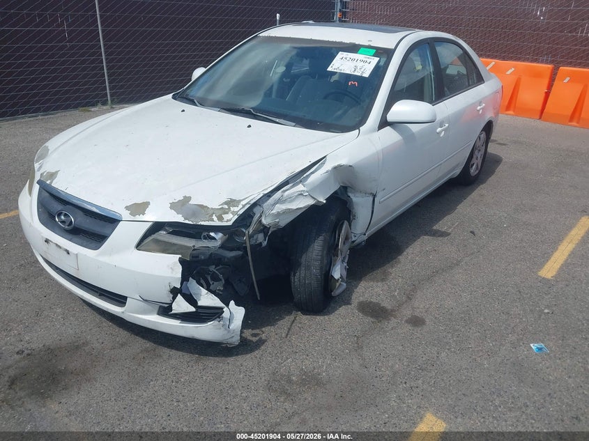 2008 Hyundai Sonata VIN 5NPET46C28H340190 IAAI salvage auction — LEFT FRONT, Salvage (California), sold $150 on 2026-07-27 (photo 2)