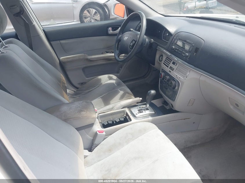 2008 Hyundai Sonata VIN 5NPET46C28H340190 IAAI salvage auction — LEFT FRONT, Salvage (California), sold $150 on 2026-07-27 (photo 5)