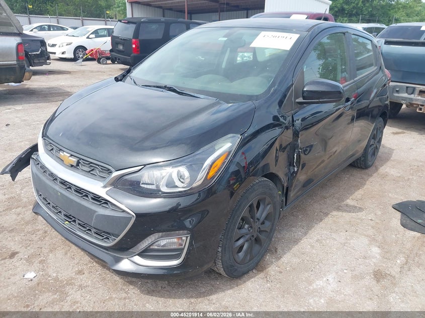 2019 Chevrolet Spark VIN KL8CD6SA1KC701487 IAAI salvage auction — SIDE, Clear (Oklahoma), sold $25 on 2026-07-22 (photo 2)