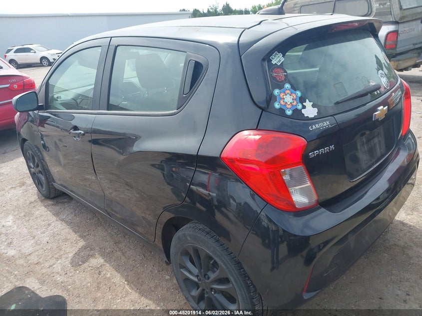 2019 Chevrolet Spark VIN KL8CD6SA1KC701487 IAAI salvage auction — SIDE, Clear (Oklahoma), sold $25 on 2026-07-22 (photo 3)