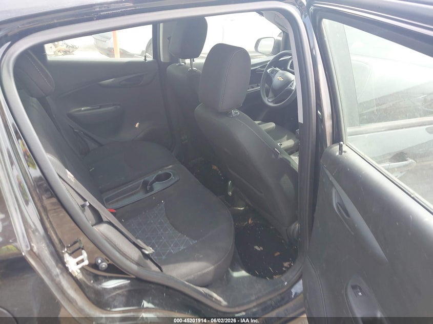 2019 Chevrolet Spark VIN KL8CD6SA1KC701487 IAAI salvage auction — SIDE, Clear (Oklahoma), sold $25 on 2026-07-22 (photo 8)