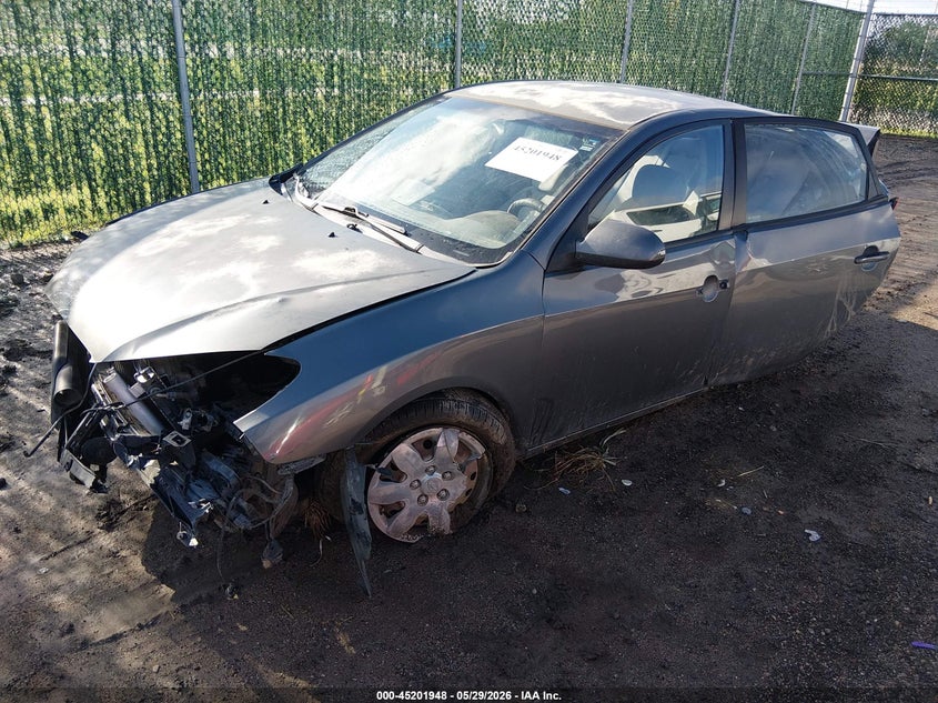 2008 Hyundai Elantra VIN KMHDU46D58U342387 IAAI salvage auction — FRONT & REAR, Salvage (Kansas), sold $200 on 2026-07-10 (photo 2)