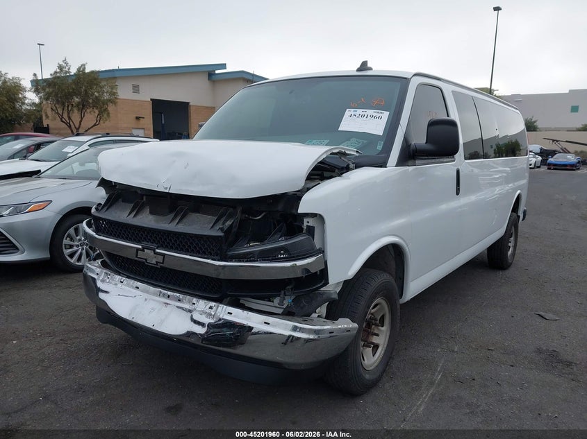 2017 Chevrolet VIN 1GAZGPFG2H1172982 IAAI salvage auction — FRONT END, Salvage Title, sold $2,900 on 2026-07-26 (photo 2)