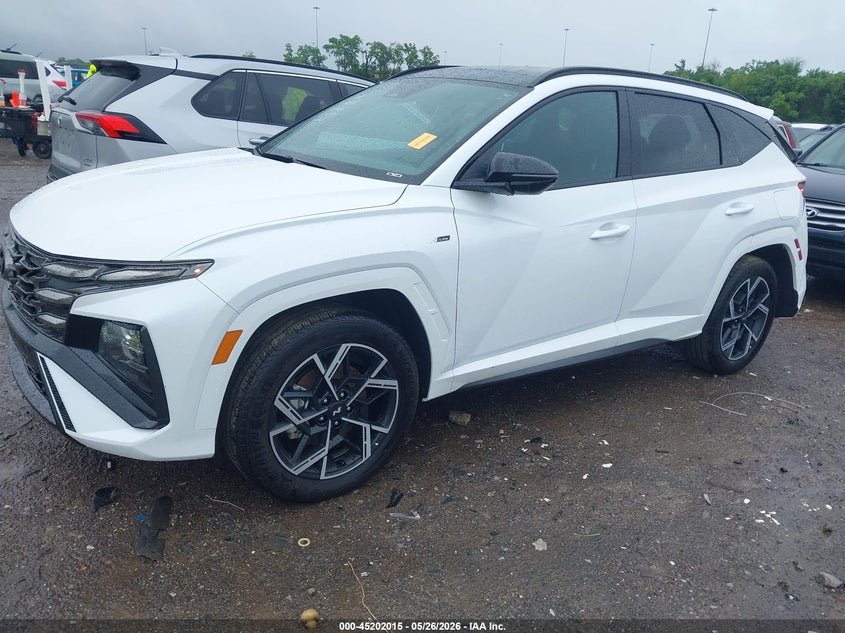 2025 Hyundai Tucson VIN KM8JFDD13SU382092 IAAI salvage auction — REAR END, Salvage Title, sold $11,400 on 2026-08-27 (photo 2)