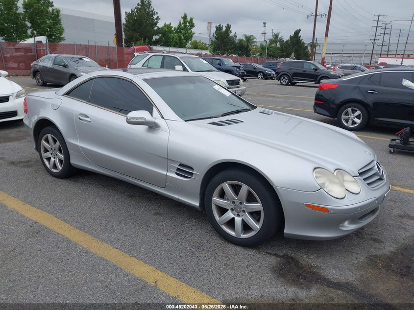 2003 Mercedes-benz Sl-klasse VIN WDBSK75F73F027771 IAAI salvage auction — NORMAL WEAR, Salvage (Idaho), sold $4,125 on 2026-08-18 (photo 1)
