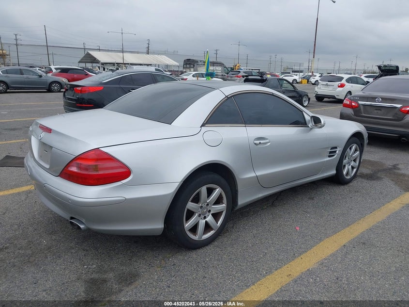 2003 Mercedes-benz Sl-klasse VIN WDBSK75F73F027771 IAAI salvage auction — NORMAL WEAR, Salvage (Idaho), sold $4,125 on 2026-08-18 (photo 4)