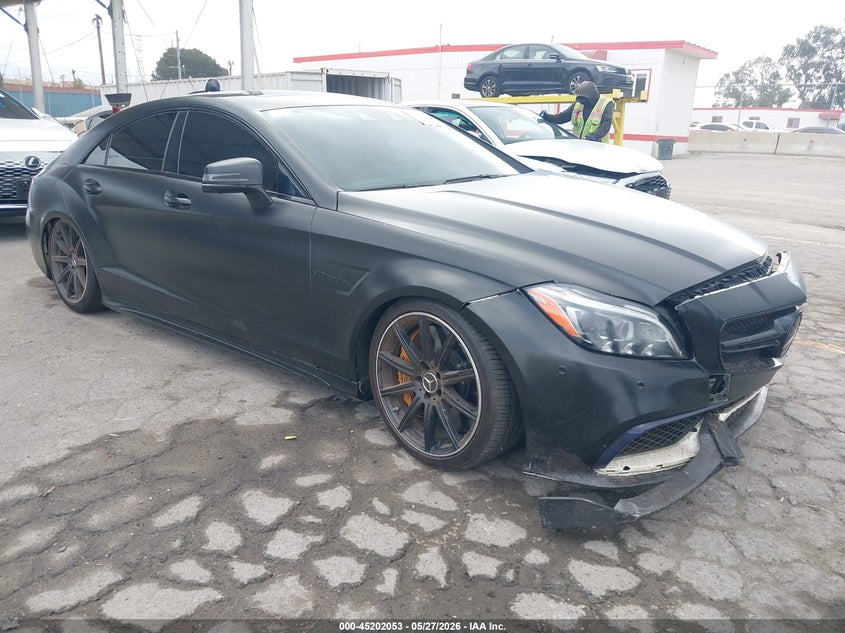 2017 Mercedes-benz VIN WDDLJ7GBXHA190508 IAAI salvage auction — FRONT END, Salvage Title, sold $19,900 on 2026-07-06 (photo 1)