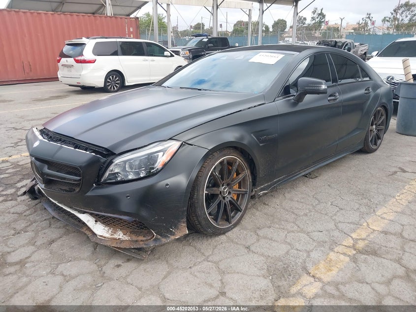 2017 Mercedes-benz VIN WDDLJ7GBXHA190508 IAAI salvage auction — FRONT END, Salvage Title, sold $19,900 on 2026-07-06 (photo 2)