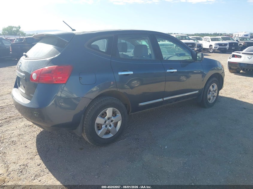 2013 Nissan Rogue VIN JN8AS5MV7DW661341 IAAI salvage auction — NORMAL WEAR, Salvage Title, sold $925 on 2026-07-15 (photo 4)