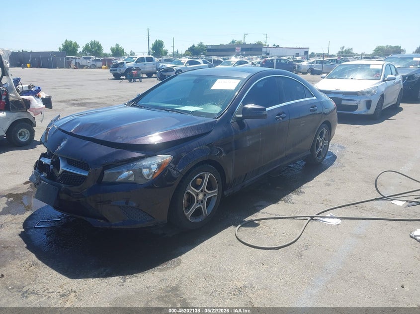 2014 Mercedes-benz VIN WDDSJ4EB4EN045062 IAAI salvage auction — FRONT END, Salvage (California), sold $1,725 on 2026-07-08 (photo 2)