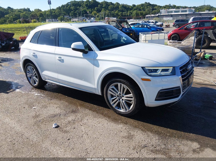 2018 Audi Q5 VIN WA1BNAFY5J2002680 IAAI salvage auction — ELECTRICAL, Salvage (Missouri), sold $5,900 on 2026-07-21 (photo 1)