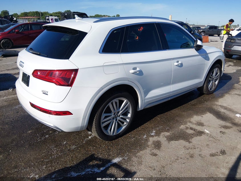 2018 Audi Q5 VIN WA1BNAFY5J2002680 IAAI salvage auction — ELECTRICAL, Salvage (Missouri), sold $5,900 on 2026-07-21 (photo 4)