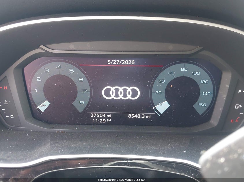 2023 Audi Q3 VIN WA1DECF31P1151918 IAAI salvage auction — FRONT END, Salvage Title, sold $7,400 on 2026-08-01 (photo 7)