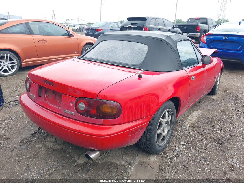 1995 Mazda Mx-5 miata VIN JM1NA3536S0602203 IAAI salvage auction — FRONT END, Clear (Indiana), sold $1,500 on 2026-07-17 (photo 4)