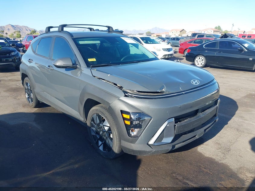 2025 Hyundai Kona VIN KM8HB3AB8SU225806 IAAI salvage auction — FRONT END, Salvage Title, sold $8,850 on 2026-07-07 (photo 1)