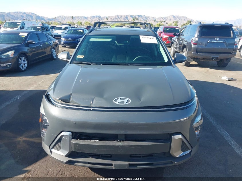 2025 Hyundai Kona VIN KM8HB3AB8SU225806 IAAI salvage auction — FRONT END, Salvage Title, sold $8,850 on 2026-07-07 (photo 6)