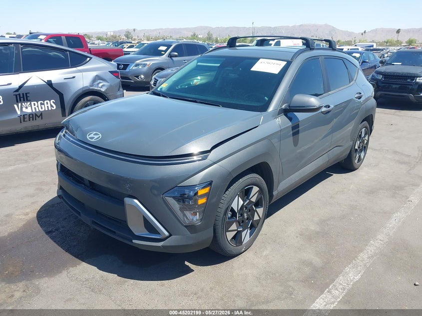2025 Hyundai Kona VIN KM8HB3AB8SU225806 IAAI salvage auction — FRONT END, Salvage Title, sold $8,850 on 2026-07-07 (photo 2)
