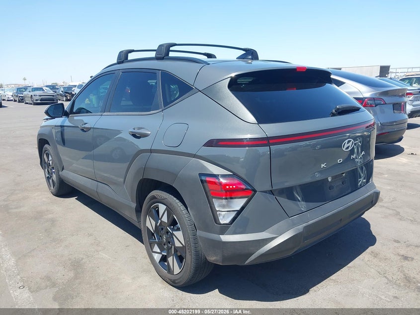 2025 Hyundai Kona VIN KM8HB3AB8SU225806 IAAI salvage auction — FRONT END, Salvage Title, sold $8,850 on 2026-07-07 (photo 3)
