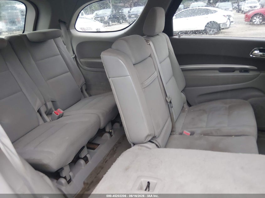2012 Dodge Durango VIN 1C4RDJAG4CC207328 IAAI salvage auction — RIGHT REAR, Repossession Paperwork (South Carolina), sold $350 on 2026-07-19 (photo 8)