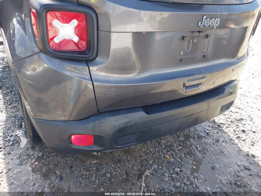 2018 Jeep Renegade VIN ZACCJAAB2JPG70371 IAAI salvage auction — RIGHT SIDE, Repossession Paperwork (Georgia), sold $1,750 on 2026-07-31 (photo 6)