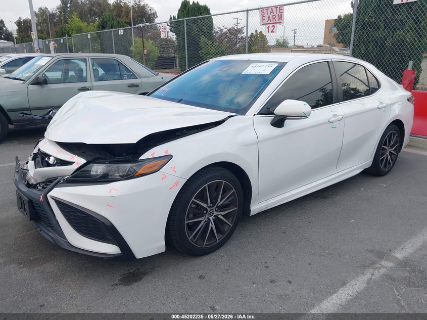2023 Toyota Camry VIN 4T1G11AK6PU755797 IAAI salvage auction — FRONT END, Salvage Title, sold $6,900 on 2026-07-09 (photo 2)