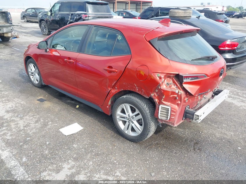 2020 Toyota Corolla VIN JTND4RBE6L3081619 IAAI salvage auction — REAR END, Salvage (Illinois), sold $6,050 on 2026-07-14 (photo 3)