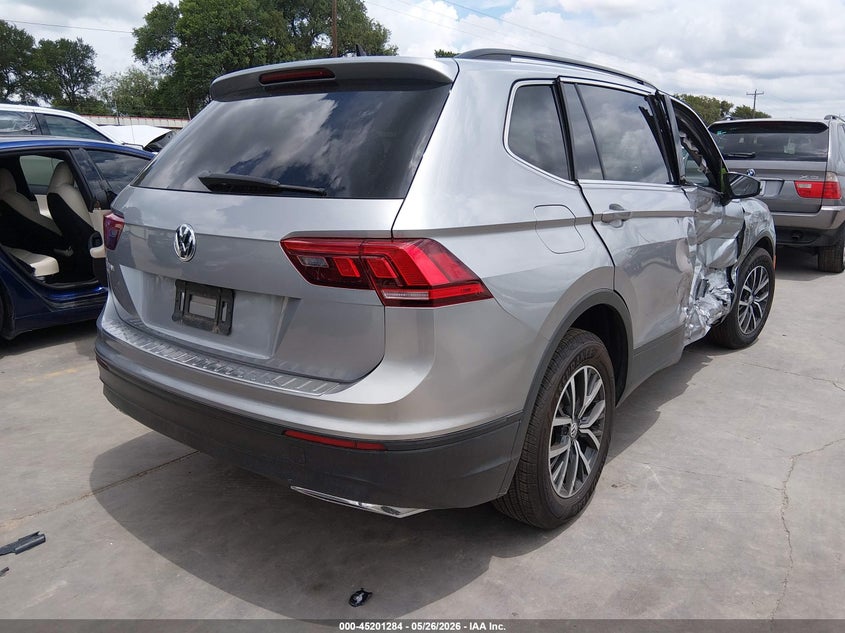 2019 Volkswagen Tiguan VIN 3VV3B7AX6KM193655 IAAI salvage auction — RIGHT SIDE, Original (Texas), sold $3,275 on 2026-07-24 (photo 4)