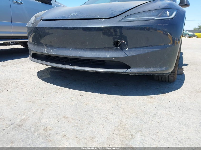 2024 Tesla Model 3 VIN 5YJ3E1EA3RF737696 IAAI salvage auction — FRONT END, Salvage (California), sold $16,025 on 2026-07-09 (photo 6)