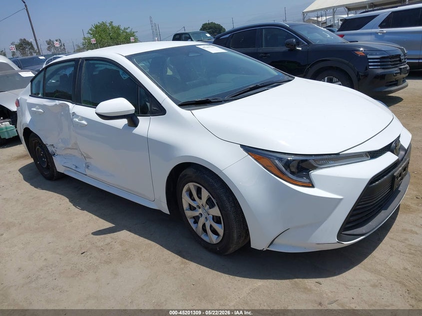2025 Toyota Corolla VIN 5YFB4MDE4SP247282 IAAI salvage auction — RIGHT SIDE, Salvage (California), sold $7,000 on 2026-07-22 (photo 1)