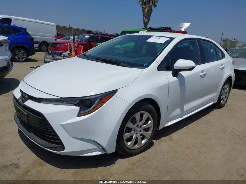 2025 Toyota Corolla VIN 5YFB4MDE4SP247282 IAAI salvage auction — RIGHT SIDE, Salvage (California), sold $7,000 on 2026-07-22 (photo 2)