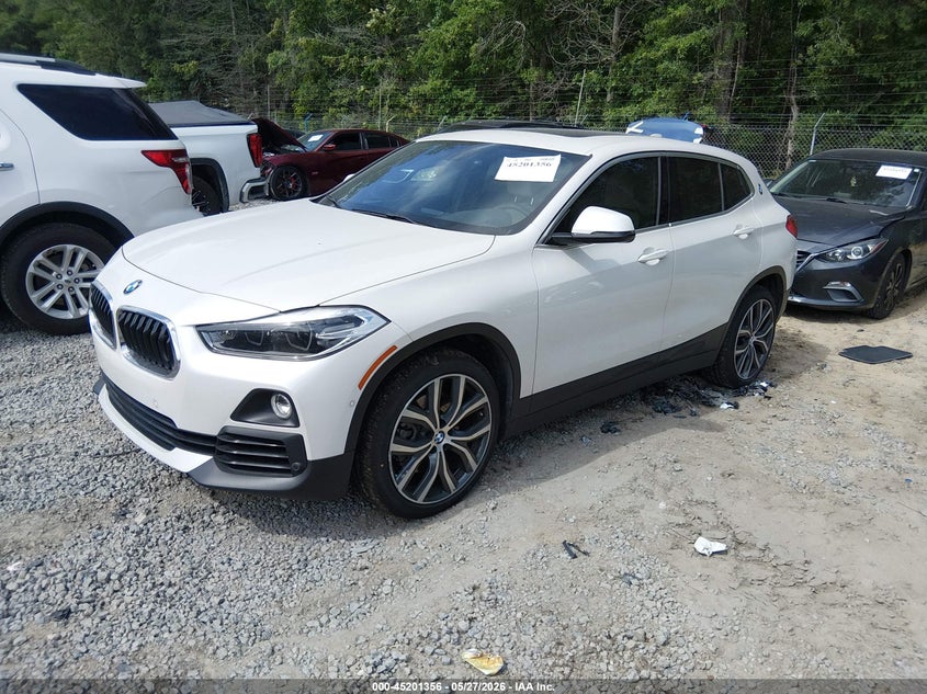 2018 BMW X2 VIN WBXYJ3C31JEB37918 IAAI salvage auction — UNKNOWN, Salvage Title, sold $7,400 on 2026-07-28 (photo 2)