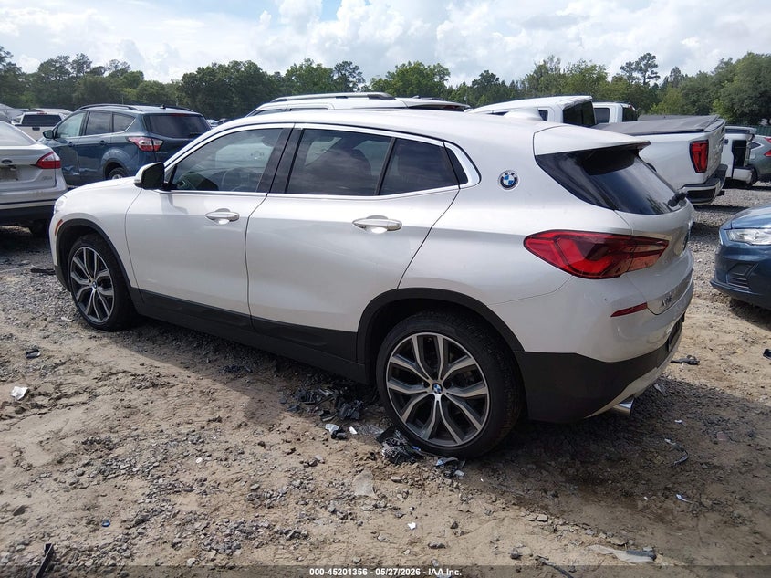 2018 BMW X2 VIN WBXYJ3C31JEB37918 IAAI salvage auction — UNKNOWN, Salvage Title, sold $7,400 on 2026-07-28 (photo 3)