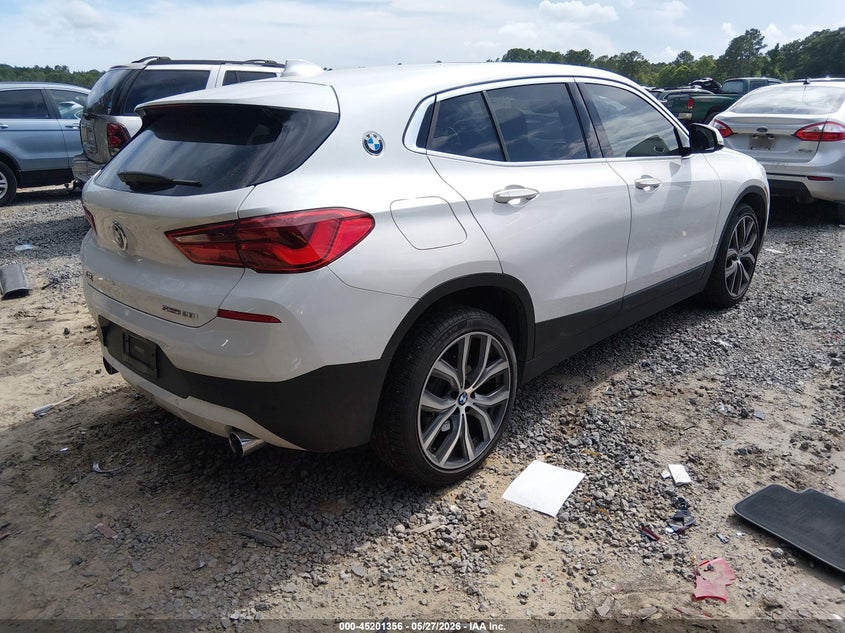 2018 BMW X2 VIN WBXYJ3C31JEB37918 IAAI salvage auction — UNKNOWN, Salvage Title, sold $7,400 on 2026-07-28 (photo 4)