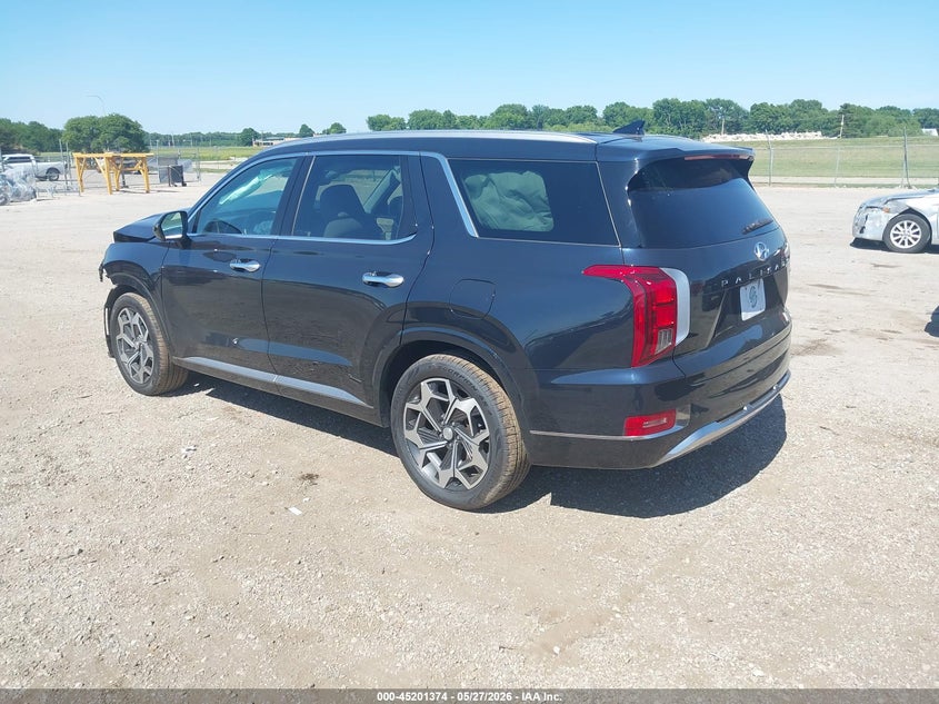2022 Hyundai Palisade VIN KM8R7DHE0NU366210 IAAI salvage auction — FRONT END, Salvage (Illinois), sold $5,600 on 2026-07-15 (photo 3)