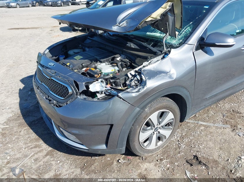 2018 Kia Niro VIN KNDCC3LC5J5139184 IAAI salvage auction — FRONT END, Salvage (Massachusetts), sold $2,525 on 2026-07-17 (photo 6)