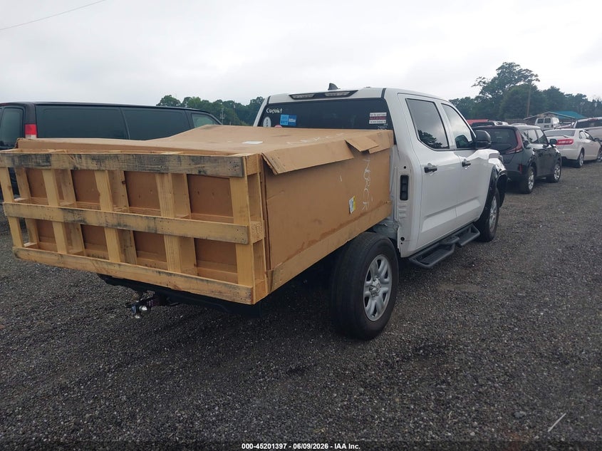 2025 Toyota Tundra VIN 5TFKB5DB1SX255018 IAAI salvage auction — LEFT SIDE, Salvage (Idaho), sold $8,500 on 2026-07-28 (photo 4)