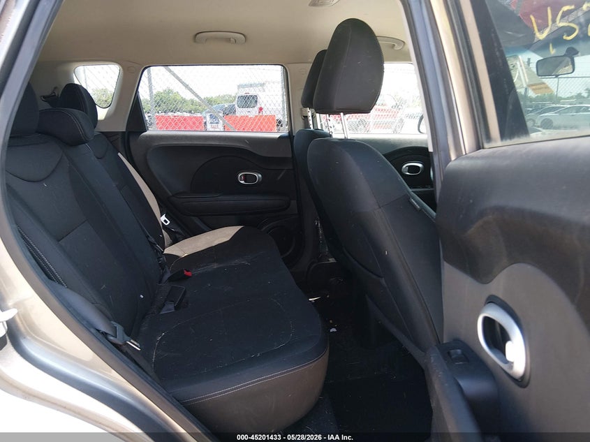 2014 Kia Soul VIN KNDJN2A25E7059447 IAAI salvage auction — NORMAL WEAR, Original (Ohio), sold $325 on 2026-07-07 (photo 8)