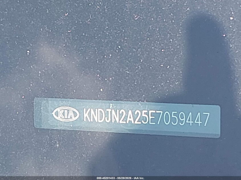 2014 Kia Soul VIN KNDJN2A25E7059447 IAAI salvage auction — NORMAL WEAR, Original (Ohio), sold $325 on 2026-07-07 (photo 9)