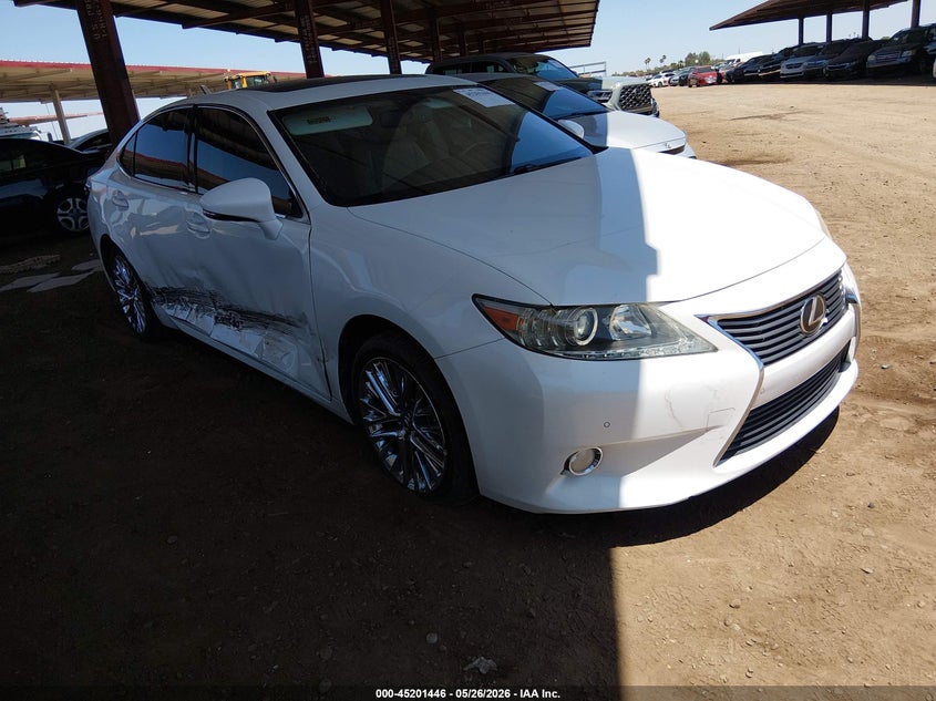 2013 Lexus ES VIN JTHBK1GG6D2048381 IAAI salvage auction — RIGHT SIDE, Salvage Title, sold $3,250 on 2026-07-14 (photo 1)
